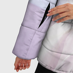 Куртка зимняя женская Billie Eilish: Light Pink, цвет: 3D-черный — фото 2