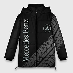 Куртка зимняя женская Mercedes AMG: Street Style, цвет: 3D-черный