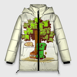 Куртка зимняя женская Forest Creeper, цвет: 3D-черный