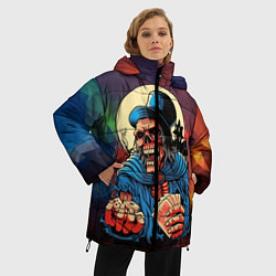 Куртка зимняя женская Шулер, цвет: 3D-черный — фото 2