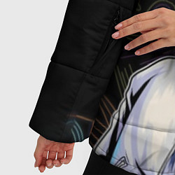 Куртка зимняя женская Marshmello XXX, цвет: 3D-черный — фото 2