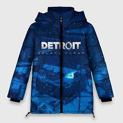 Куртка зимняя женская Detroit: Become Human, цвет: 3D-красный