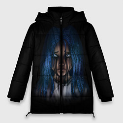 Куртка зимняя женская Слёзы Билли Айлиш, цвет: 3D-черный