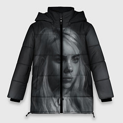 Куртка зимняя женская Billie Eilish, цвет: 3D-черный