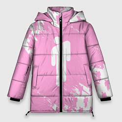 Куртка зимняя женская Billie Eilish: Pink Style, цвет: 3D-черный