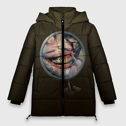 Женская зимняя куртка Joker Smile / 3D-Светло-серый – фото 1