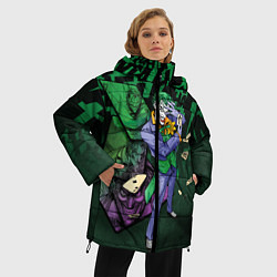 Куртка зимняя женская Joker Games, цвет: 3D-красный — фото 2