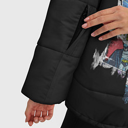Куртка зимняя женская Batman Comics, цвет: 3D-красный — фото 2
