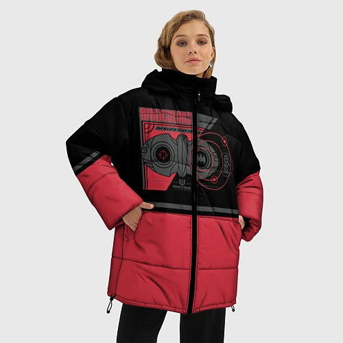 Женская зимняя куртка Binoculars / 3D-Красный – фото 3