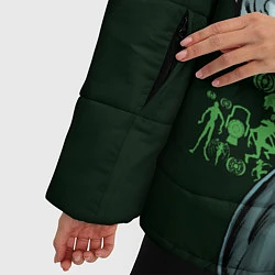 Куртка зимняя женская Green Lantern, цвет: 3D-красный — фото 2