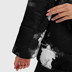 Куртка зимняя женская Князь Анархия спина, цвет: 3D-черный — фото 2