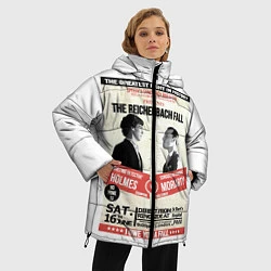 Куртка зимняя женская The reichenbach fall, цвет: 3D-черный — фото 2