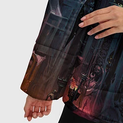 Куртка зимняя женская DOOM - Hellgate, цвет: 3D-черный — фото 2