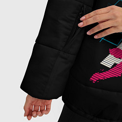 Куртка зимняя женская Akirа, цвет: 3D-черный — фото 2