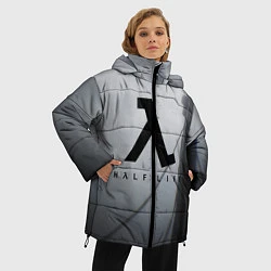Куртка зимняя женская Half Life, цвет: 3D-черный — фото 2