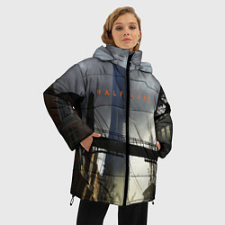 Куртка зимняя женская HALF LIFE, цвет: 3D-черный — фото 2