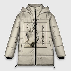 Куртка зимняя женская XXXTENTACION BAD VIBES FOREVER, цвет: 3D-светло-серый