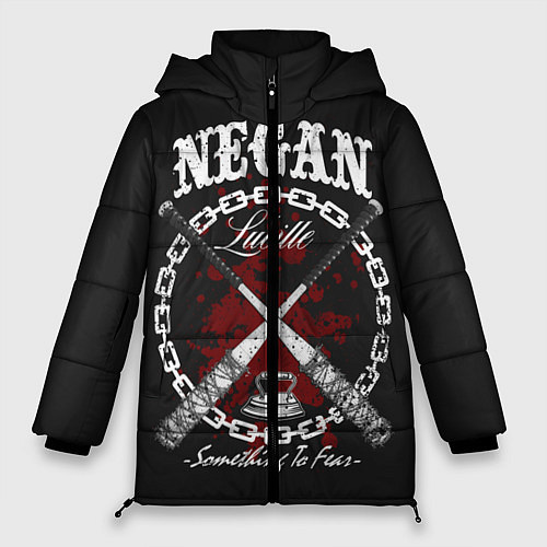 Женская зимняя куртка The Walking Dead Negan / 3D-Светло-серый – фото 1