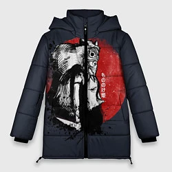 Куртка зимняя женская Принцесса Мононоке, цвет: 3D-красный