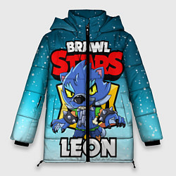 Куртка зимняя женская BRAWL STARS WEREWOLF LEON, цвет: 3D-черный