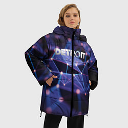 Куртка зимняя женская DETROIT:BECOME HUMAN 2019, цвет: 3D-черный — фото 2