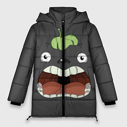 Куртка зимняя женская Тоторо, цвет: 3D-черный