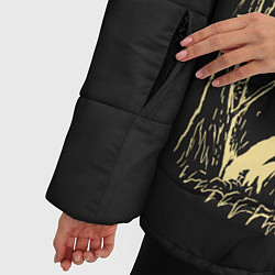 Куртка зимняя женская Тоторо, цвет: 3D-черный — фото 2