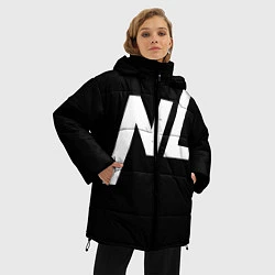 Куртка зимняя женская NL logo, цвет: 3D-черный — фото 2