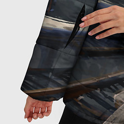 Куртка зимняя женская НОВЫЙ СТАЛКЕР, цвет: 3D-черный — фото 2