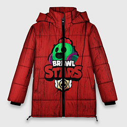 Куртка зимняя женская Brawl Stars SPIKE, цвет: 3D-черный