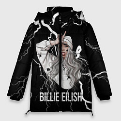 Куртка зимняя женская BILLIE EILISH, цвет: 3D-черный