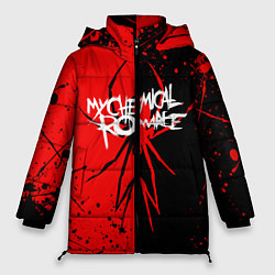 Куртка зимняя женская My Chemical Romance, цвет: 3D-черный