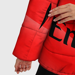 Куртка зимняя женская Милан, цвет: 3D-красный — фото 2