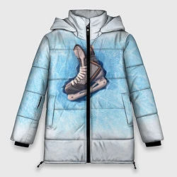 Куртка зимняя женская Фмгурное катание, цвет: 3D-светло-серый