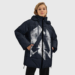 Куртка зимняя женская Apex Legends, цвет: 3D-черный — фото 2