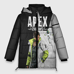 Куртка зимняя женская Apex Legends, цвет: 3D-светло-серый