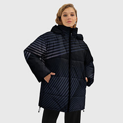 Куртка зимняя женская Минимализм, цвет: 3D-черный — фото 2