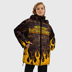 Куртка зимняя женская PUBG,, цвет: 3D-черный — фото 2