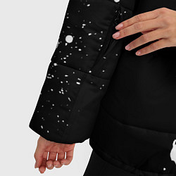 Куртка зимняя женская Monokuma paint, цвет: 3D-черный — фото 2
