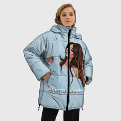 Куртка зимняя женская Ariana Grande Ариана Гранде, цвет: 3D-светло-серый — фото 2