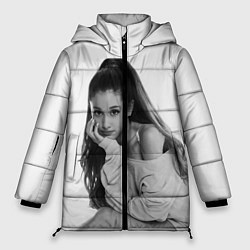 Куртка зимняя женская Ariana Grande Ариана Гранде, цвет: 3D-светло-серый