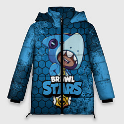 Куртка зимняя женская Brawl Stars LEON SHARK, цвет: 3D-черный
