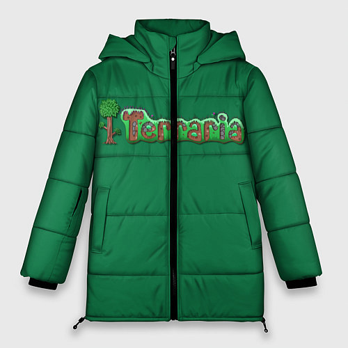 Женская зимняя куртка Terraria / 3D-Светло-серый – фото 1