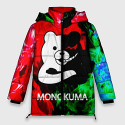 Куртка зимняя женская MONOKUMA, цвет: 3D-светло-серый