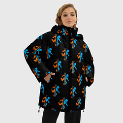 Куртка зимняя женская PORTAL, цвет: 3D-черный — фото 2