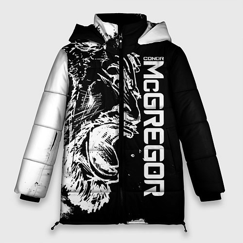 Женская зимняя куртка Конор МакГрегор / 3D-Светло-серый – фото 1