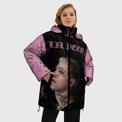 Куртка зимняя женская LiL PEEP, цвет: 3D-черный — фото 2