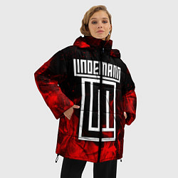 Куртка зимняя женская LINDEMANN FIRE, цвет: 3D-черный — фото 2