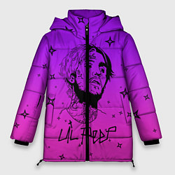 Куртка зимняя женская LIL PEEP, цвет: 3D-черный