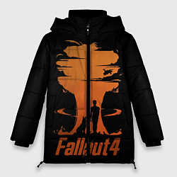 Куртка зимняя женская Fallout 4, цвет: 3D-красный